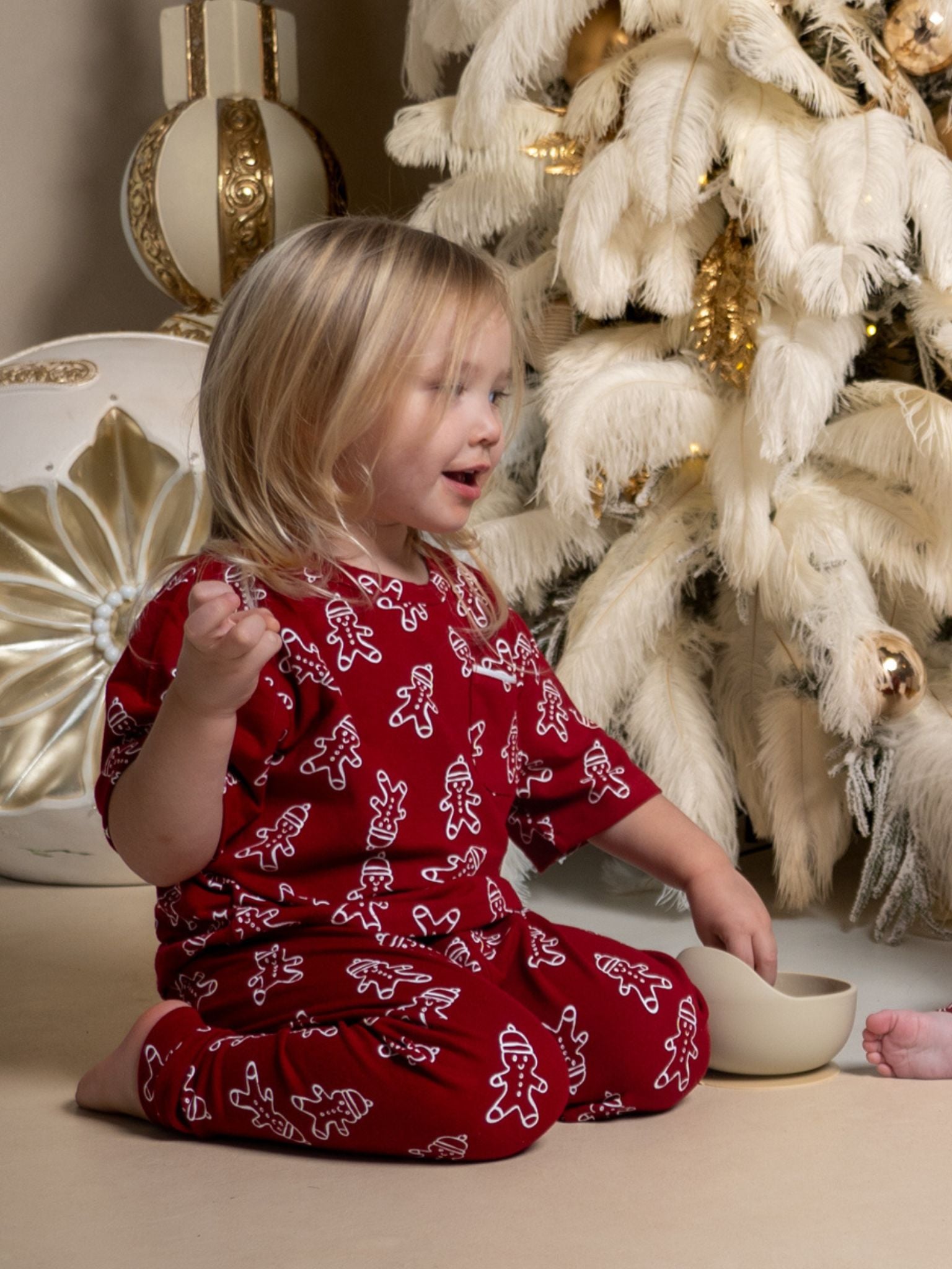 Pepper Girls Club Kids Gingerbread Print Pyjamas