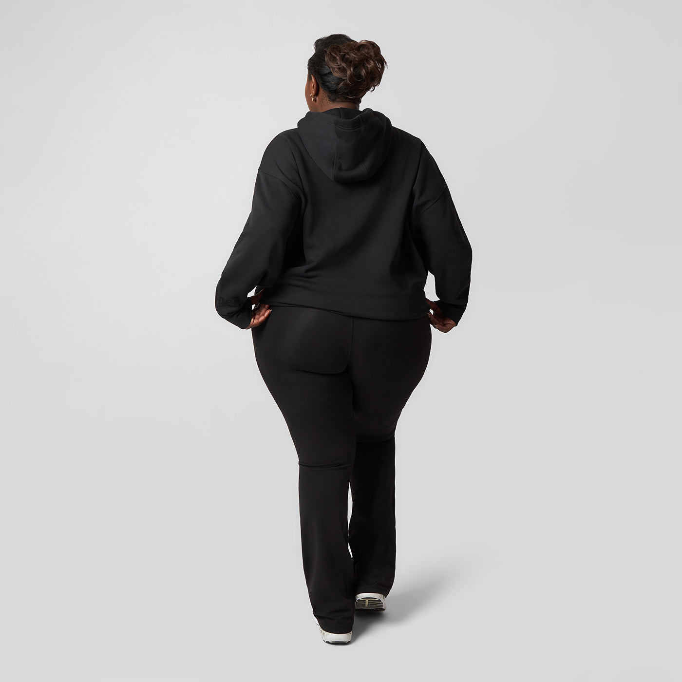 Pepper Girls Club Classic Oversized Hoodie - Black