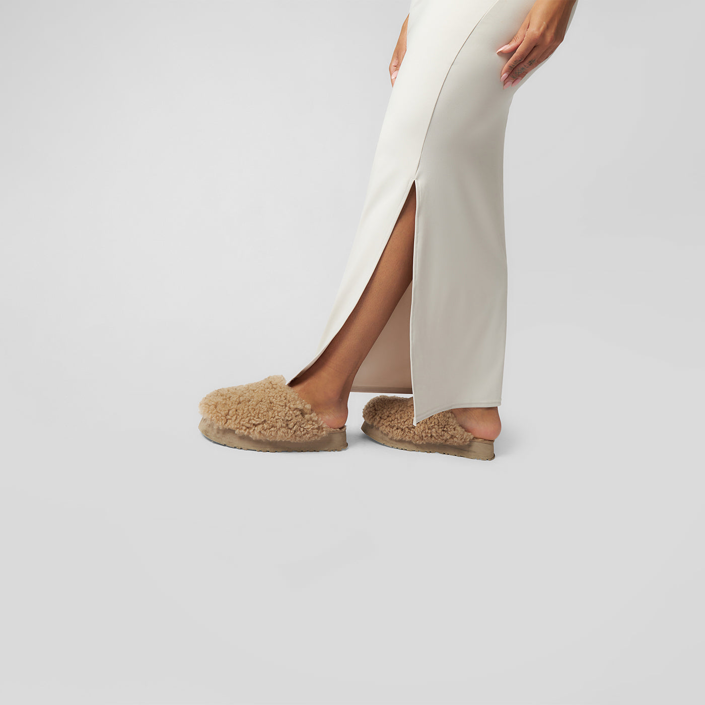 Pepper Girls Club Contouring Maxi Dress - Moonbeam