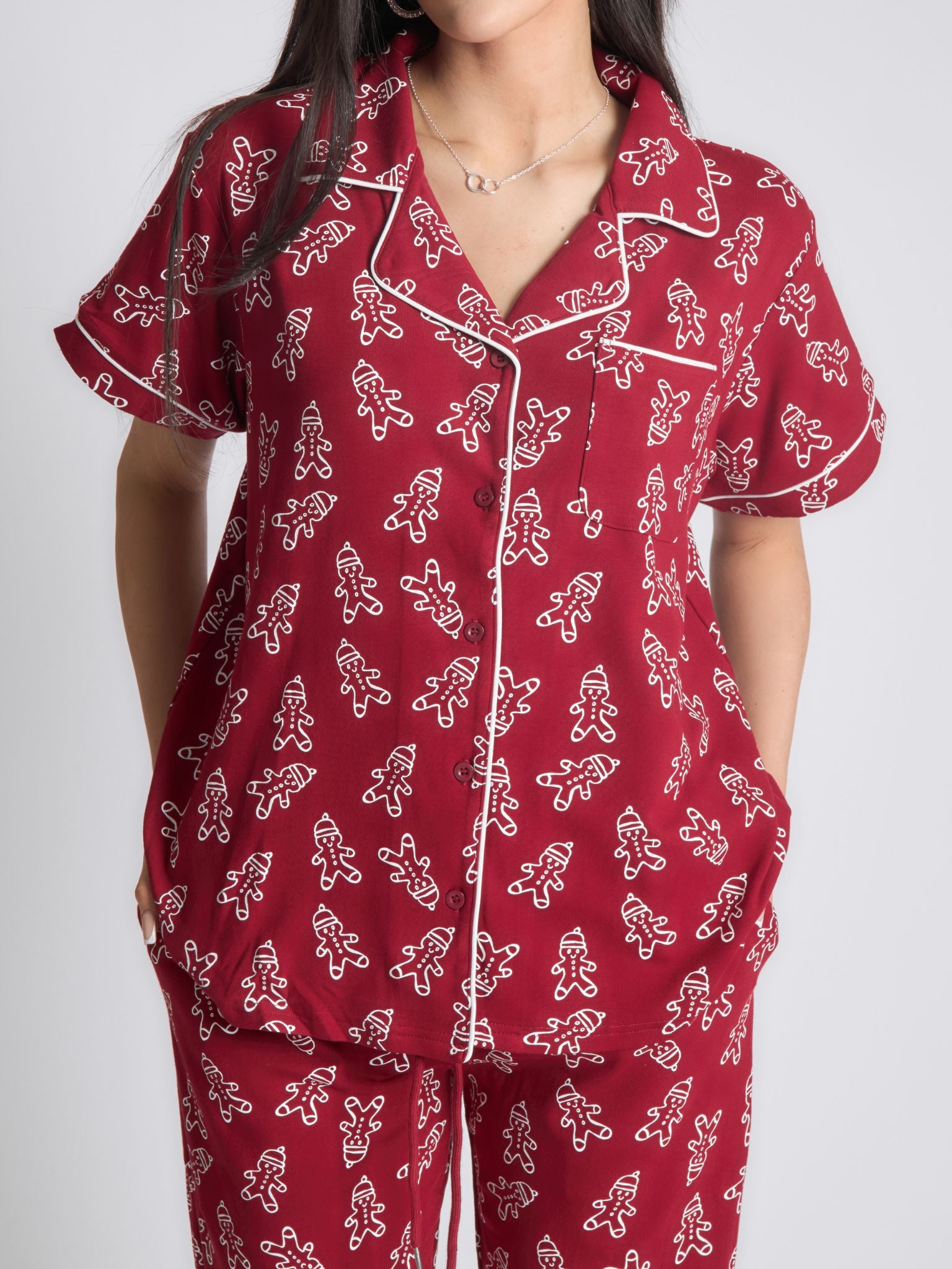 Pepper Girls Club Gingerbread Print Pyjamas