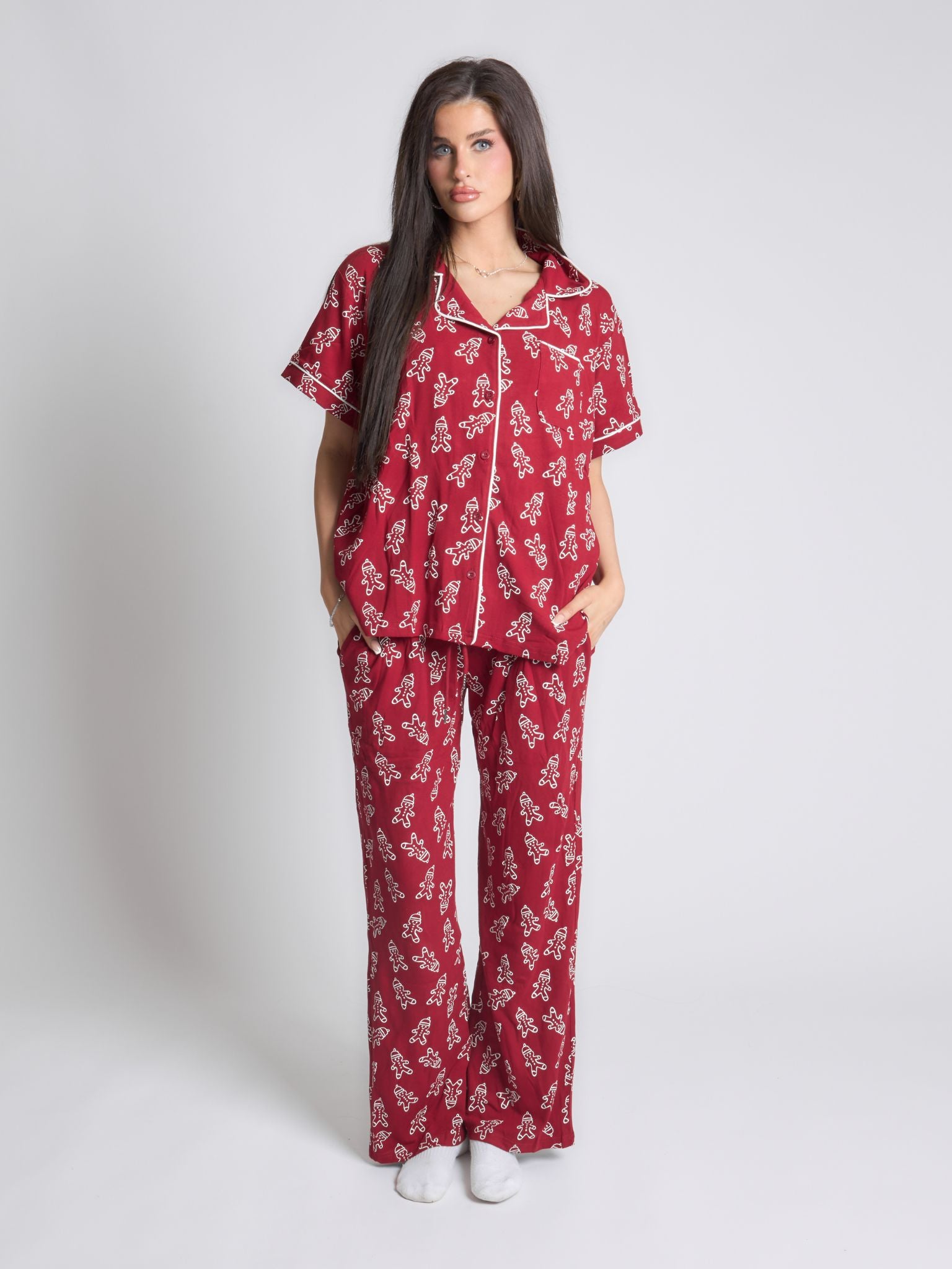 Pepper Girls Club Gingerbread Print Pyjamas