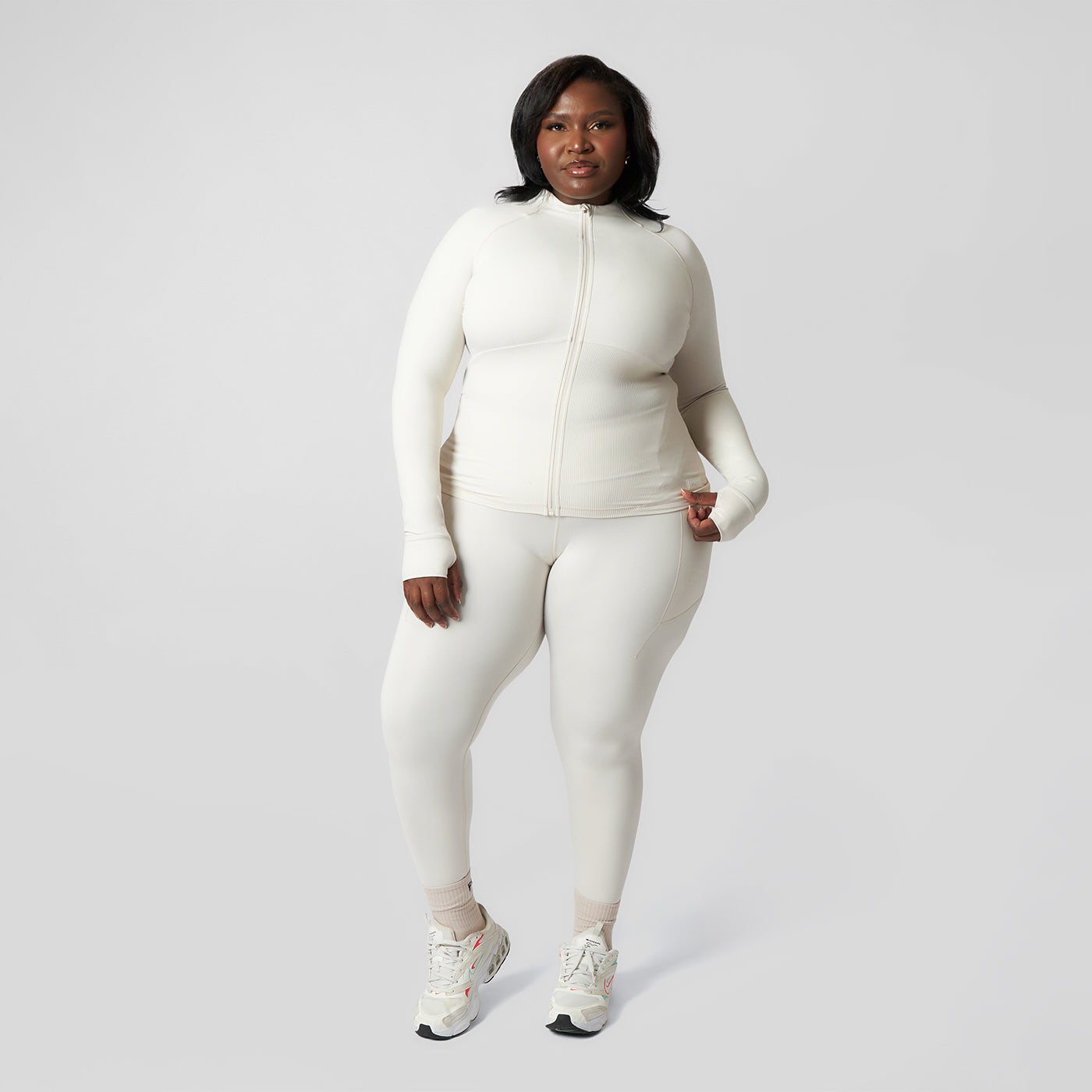 Pepper Girls Club Sculpting High Waisted Leggings - Moonbeam