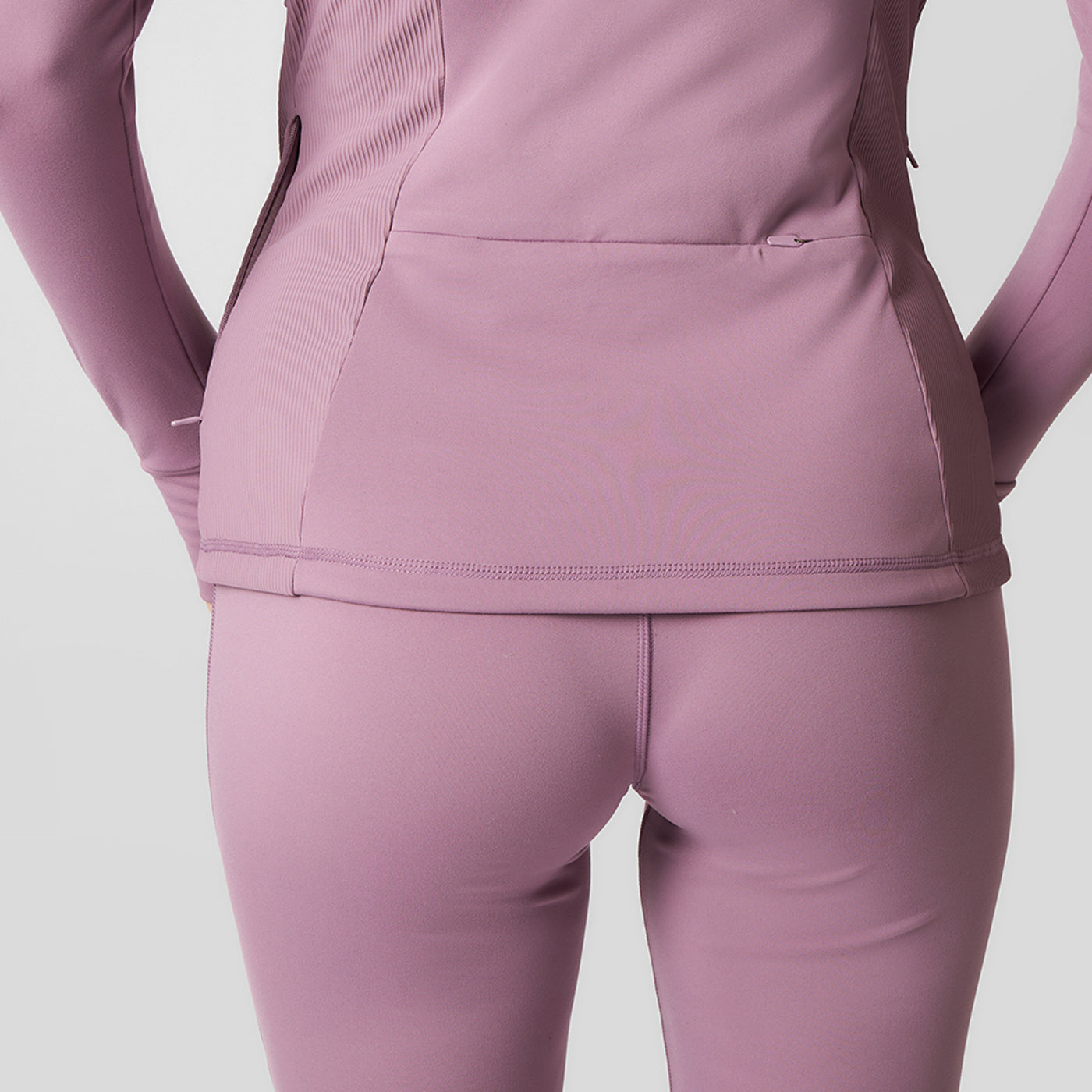 Pepper Girls Club Long Sleeved Zip Up - Grape