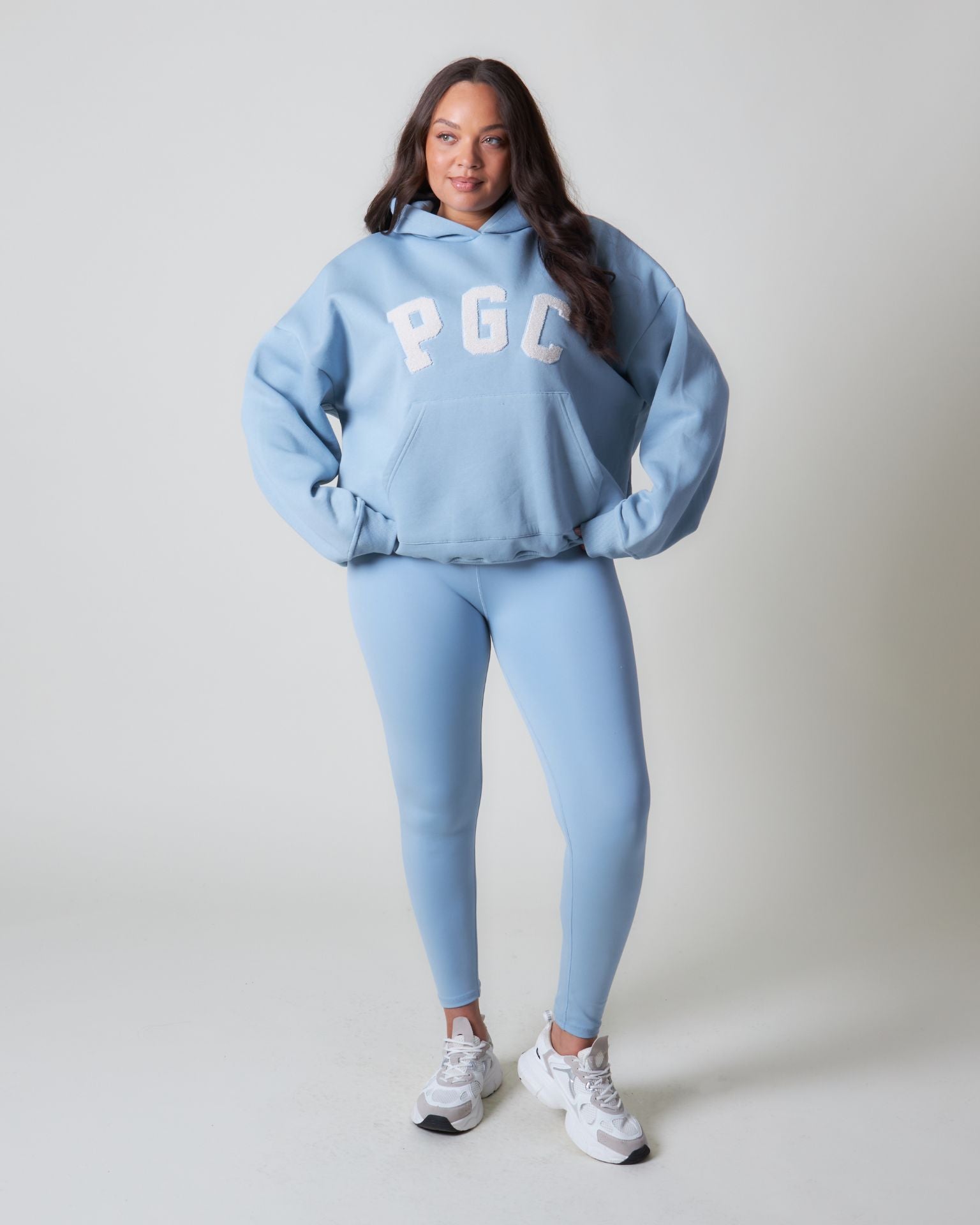 Pepper Girls Club Core Leggings - Dusty Blue