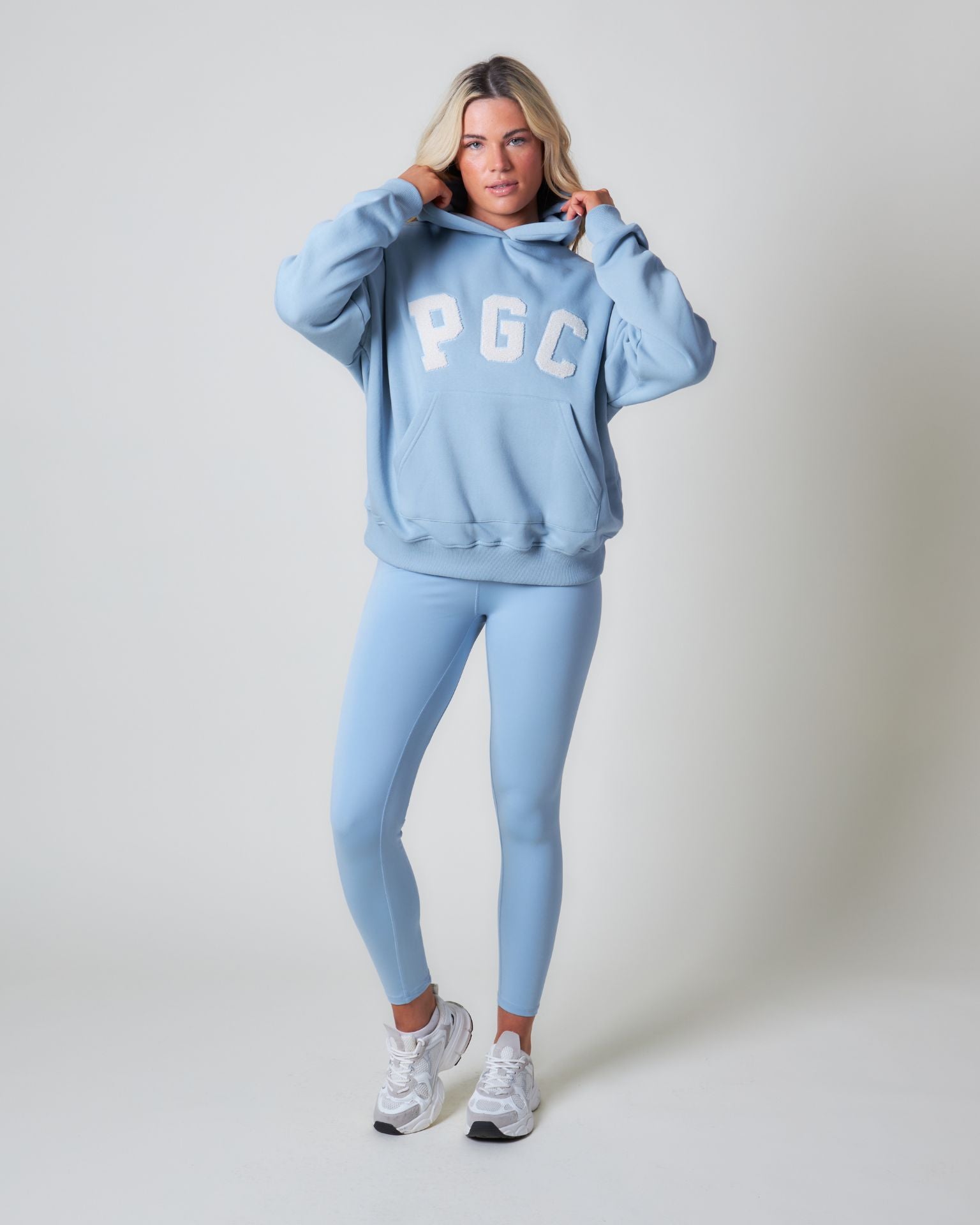 Pepper Girls Club Core PGC Hoodie - Dusty Blue
