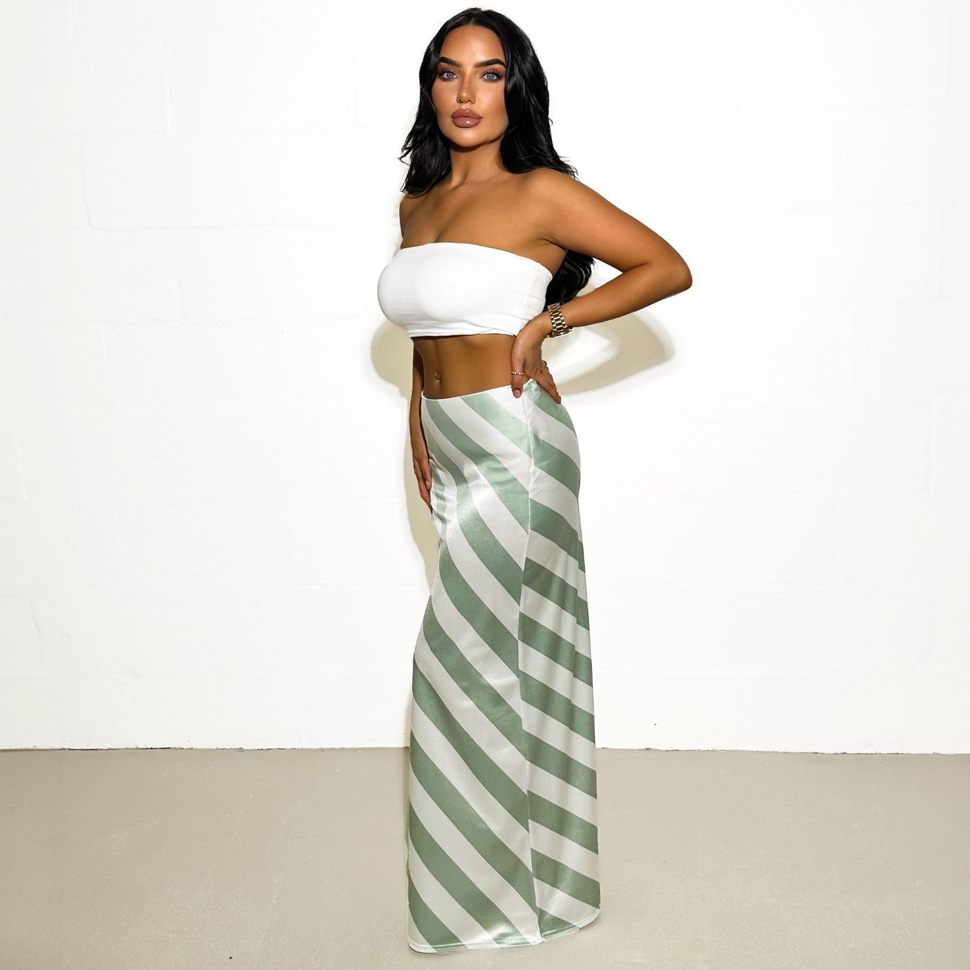 Pepper Maxi Skirt - Sage