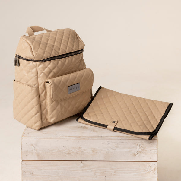 Baby Changing Backpack - Cream