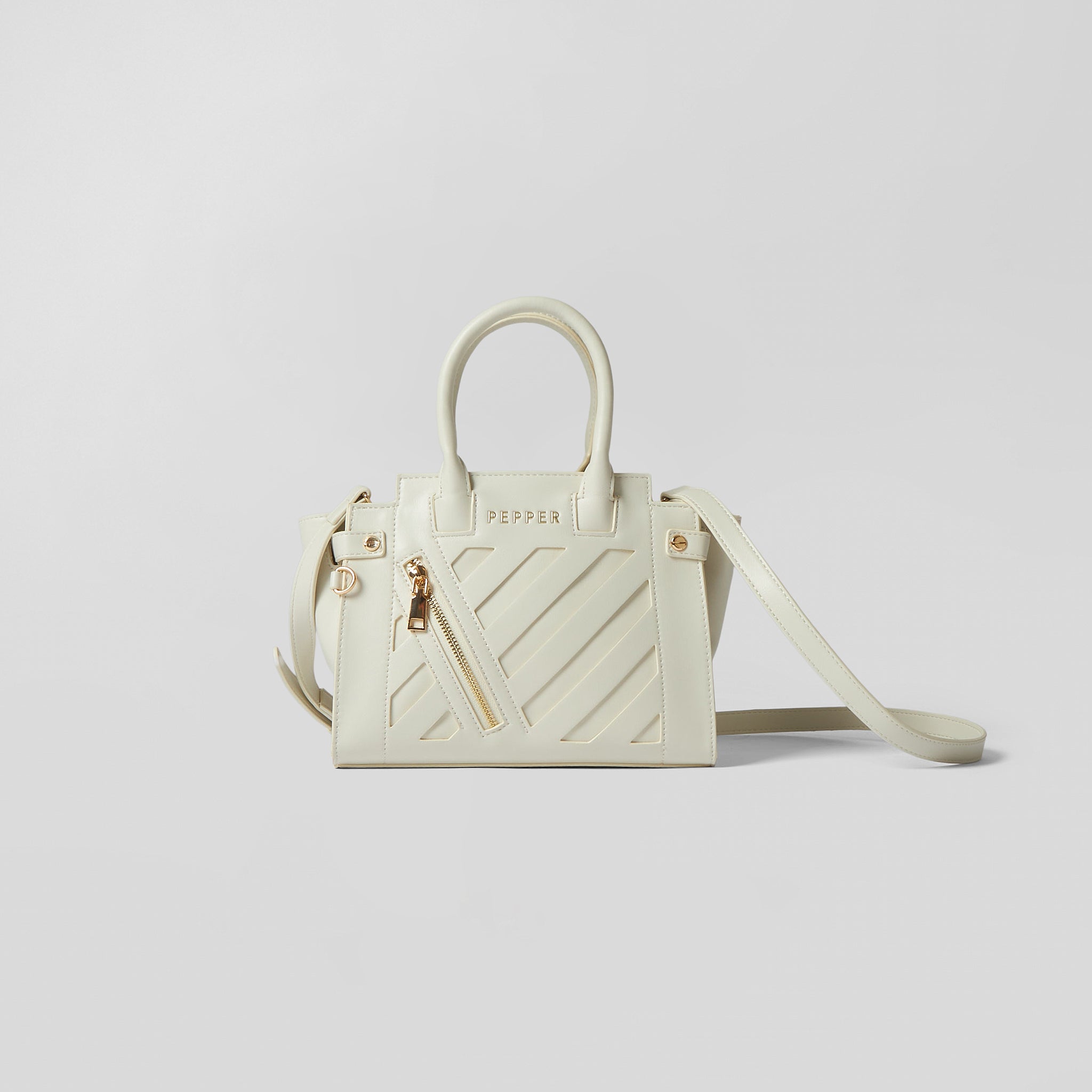 Pepper Girls Club - The City Girl Tote Bag - White