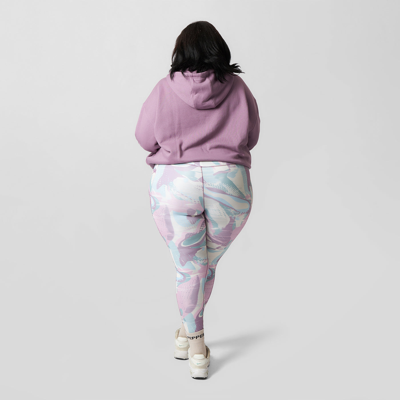 Pepper Girls Club Classic Oversized Hoodie - Grape