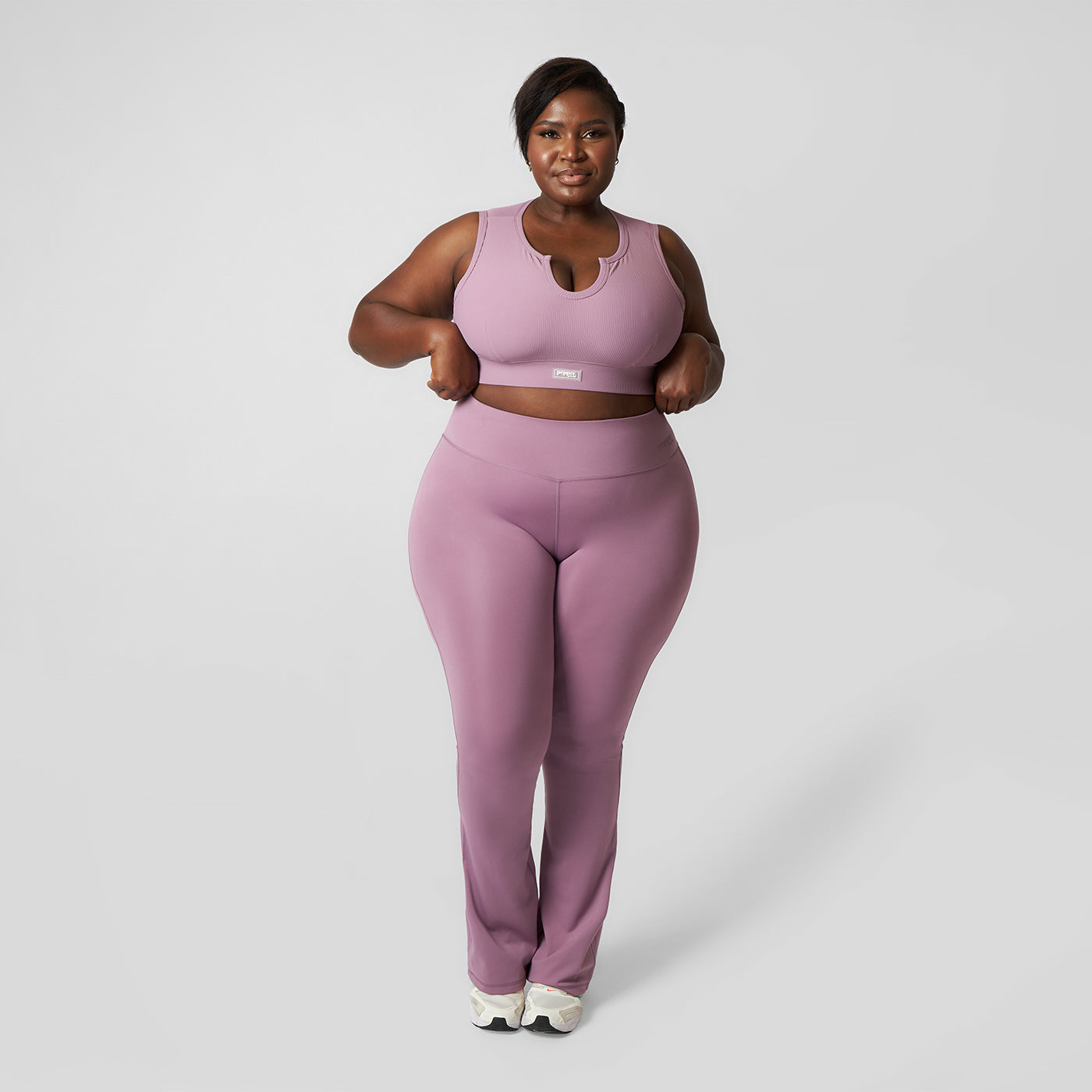 Pepper Girls Club Everyday Flared Leggings - Grape