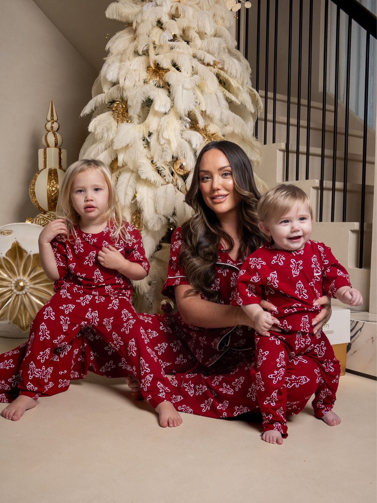 Pepper Girls Club Kids Gingerbread Print Pyjamas