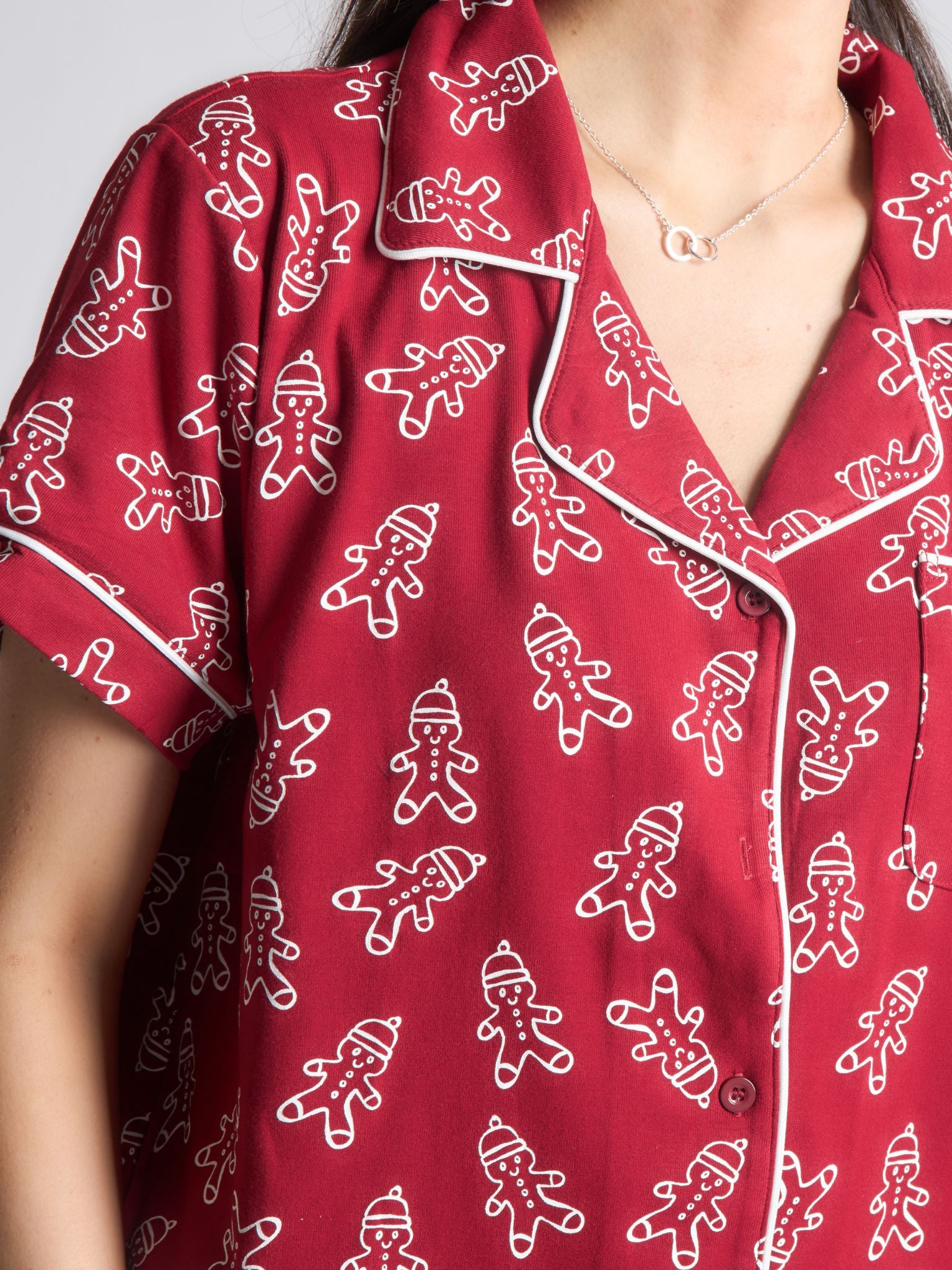 Pepper Girls Club Gingerbread Print Pyjamas