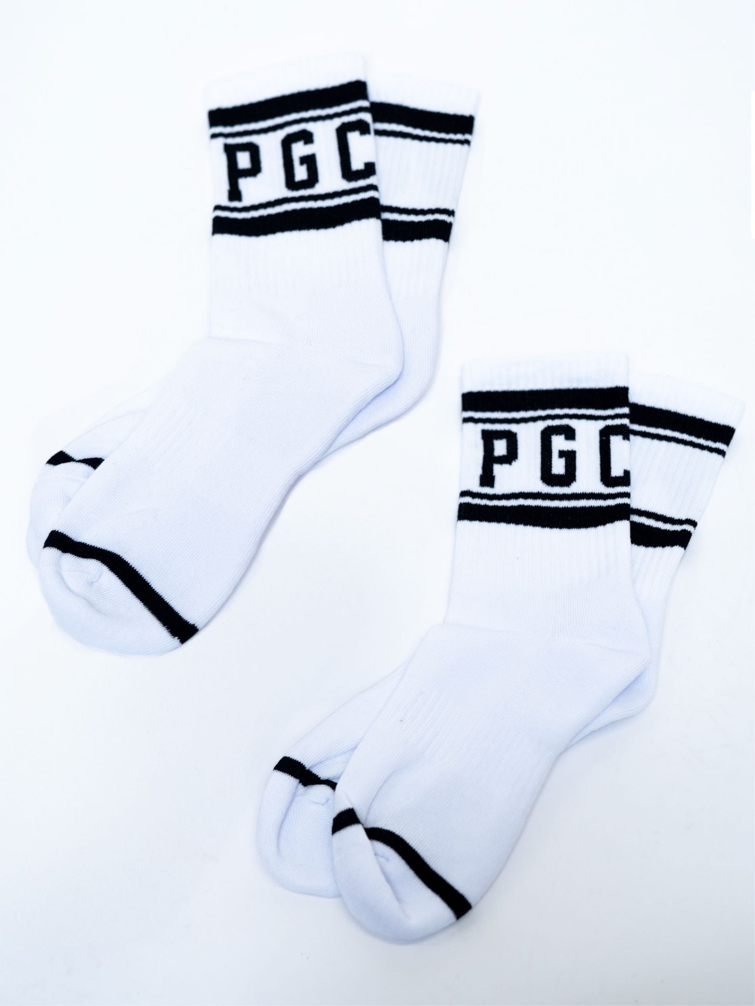 PGC Ankle Socks - White/Black