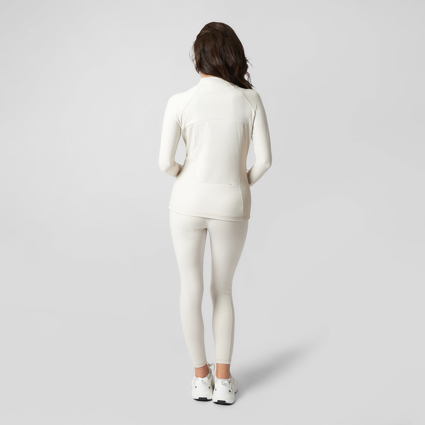 Pepper Girls Club Long Sleeved Zip Up - Moonbeam