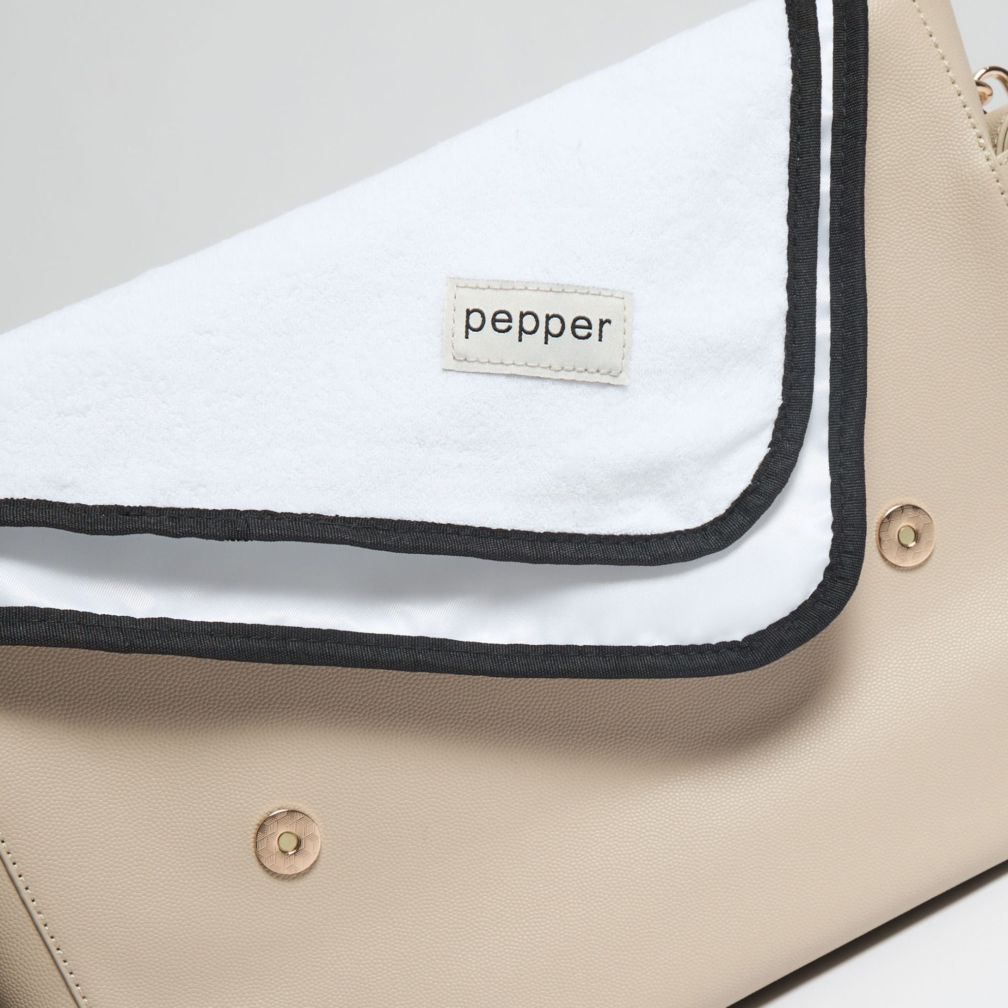 Pepper Girls Club Baby Changing Bag - Cream