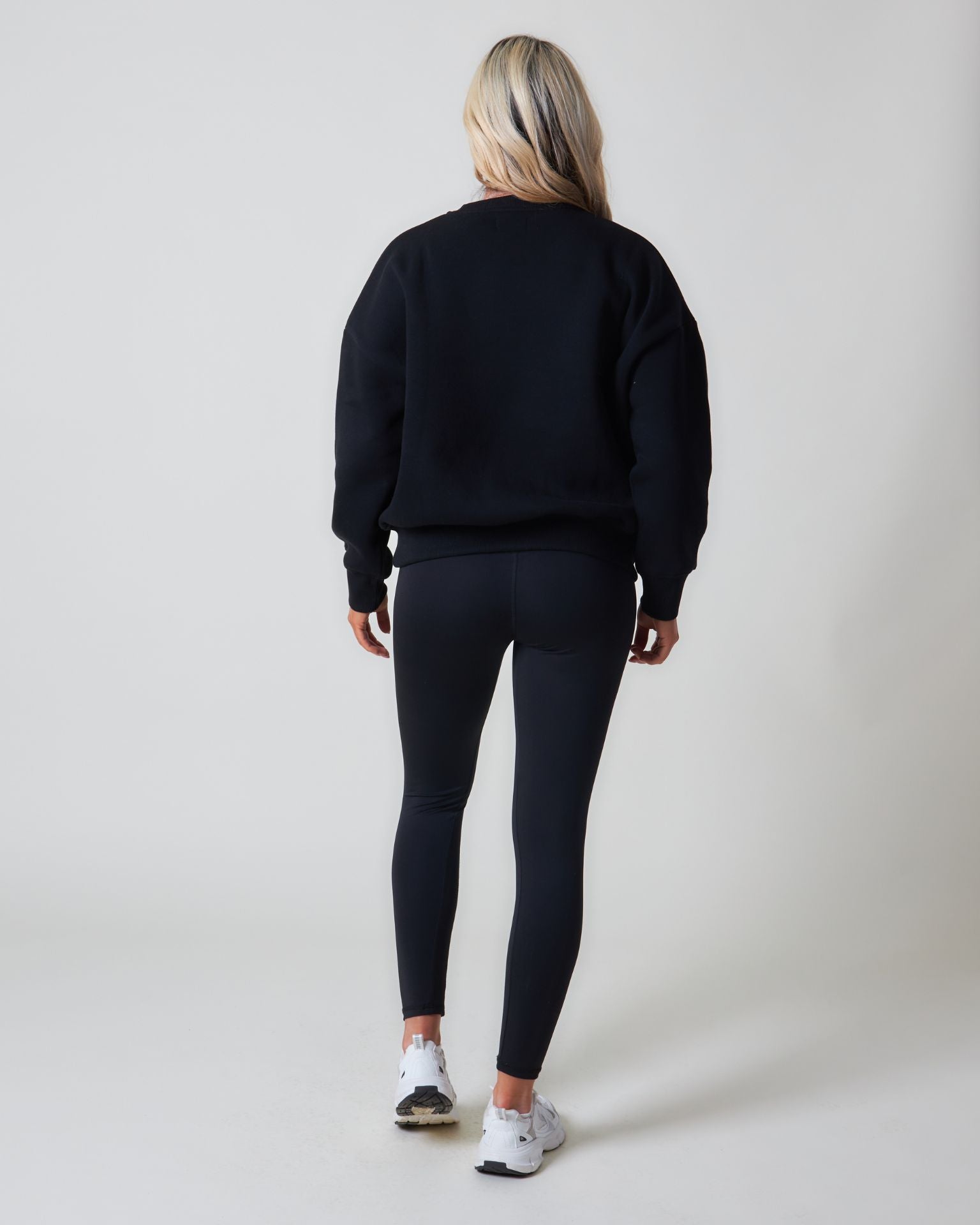 Pepper Girls Club Core Crew Neck Sweater - Black