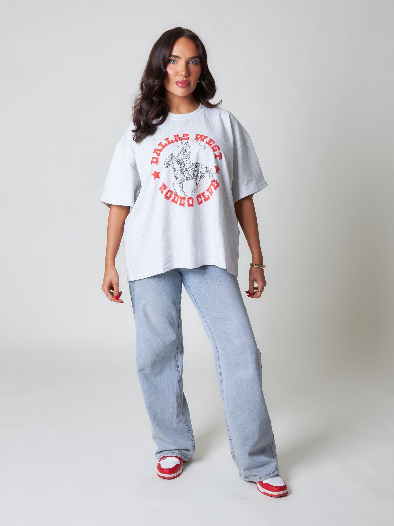 Pepper Girls Club Rodeo Club Oversized T-Shirt