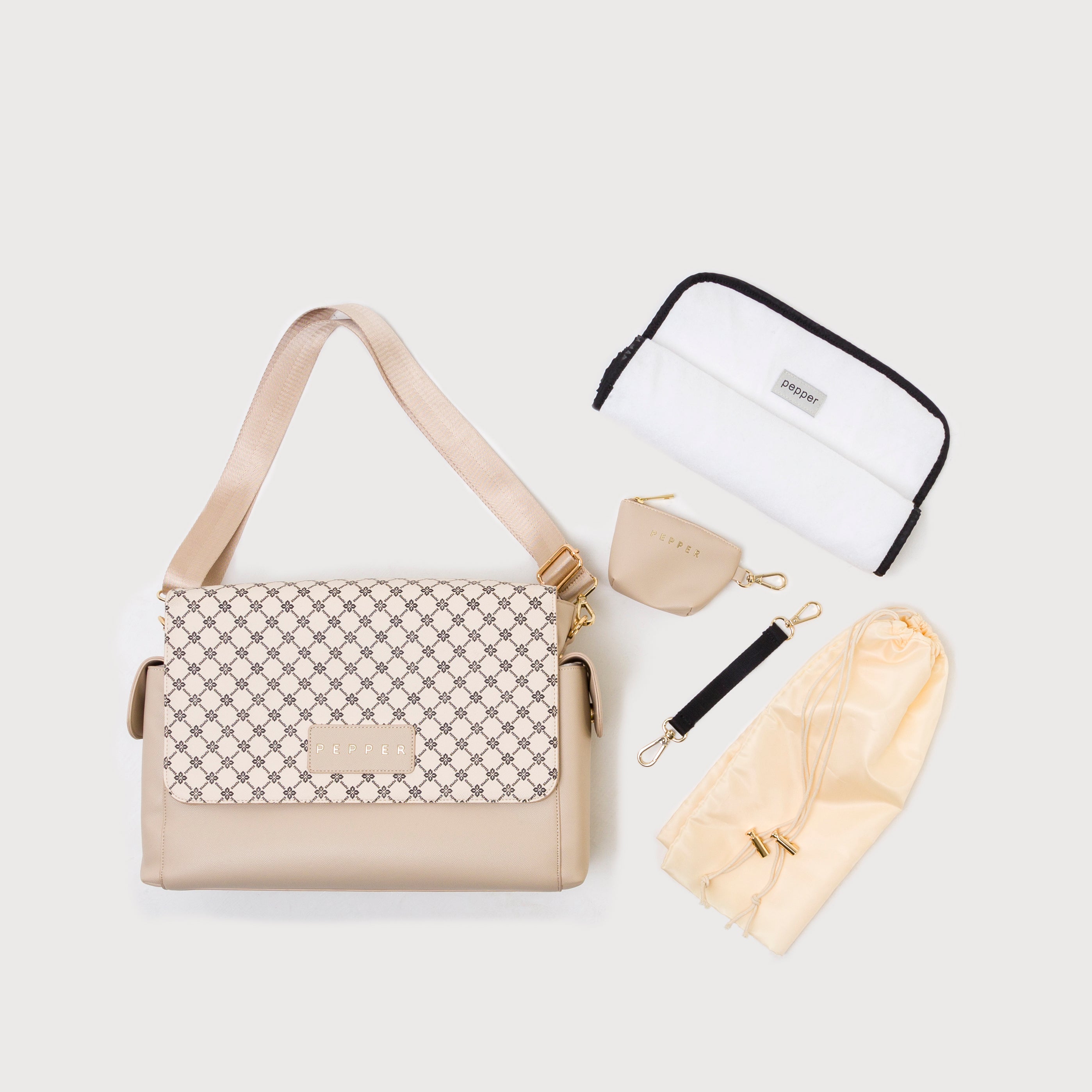 Baby Changing Bag - Cream