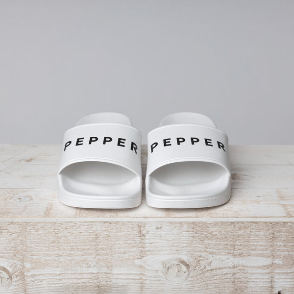 Pepper Sliders in White